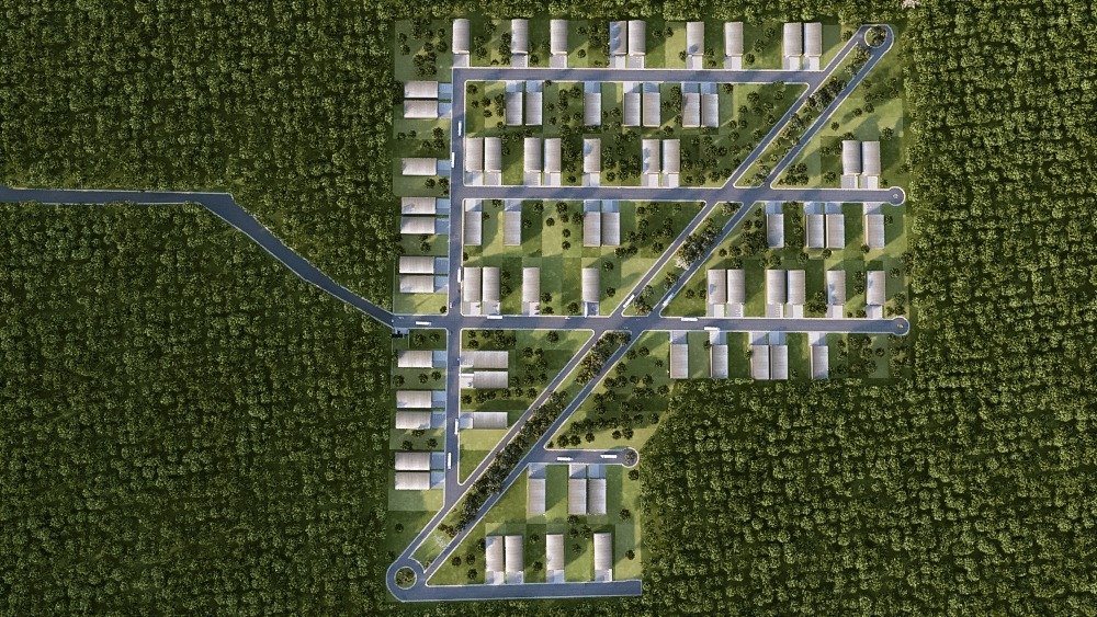 Plano aéreo del masterplan ASCENDE